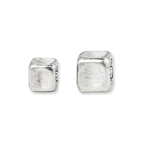 Sterling Silver Spacer Beads, 925 Sterling Silver, DIY silver color [