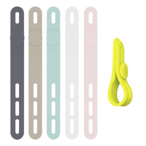 Silicone Slitless Cable Winder, durable & Adjustable [