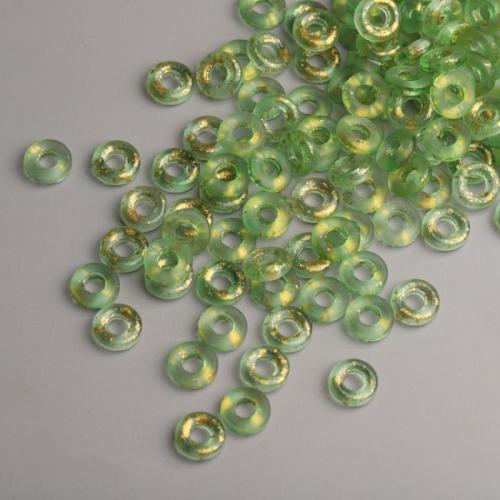 Perlas de cristal de moda, Donut, Joyería & Bricolaje, más colores para la opción, 10mm, aproximado 100PCs/Bolsa, Vendido por Bolsa