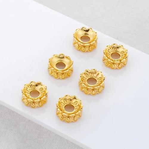 Brass Spacer Beads, gold color plated, DIY 