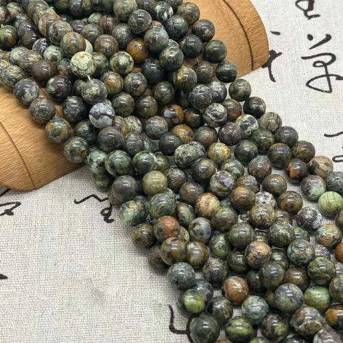 Opal Perlen, rund, poliert, Modeschmuck & DIY & verschiedene Größen vorhanden, gemischte Farben, Länge:ca. 35-40 cm, verkauft von Strang