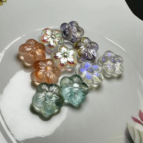 Perles de verre végétales, chalumeau, vernis au four, DIY, plus de couleurs à choisir, 13mm, Environ Vendu par sac