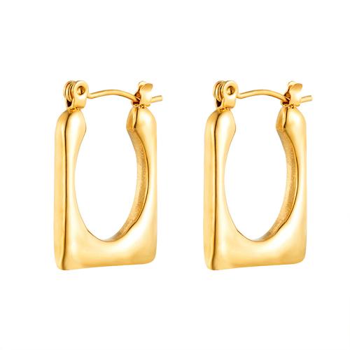 Stainless Steel Leverback Earring, 304 Stainless Steel, plated, for woman 