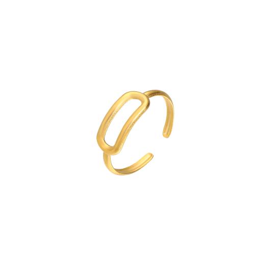 Кольцо из нержавеющей стали, Нержавеющая сталь 304, ювелирные изделия моды & Мужская, Золотой, продается PC