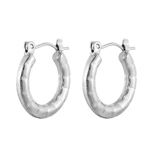 Stainless Steel Leverback Earring, 304 Stainless Steel, plated, for woman 