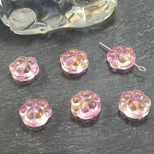 Handgefertigte Lampwork Perlen, Einbrennlack, DIY, keine, 14x7mm, ca. 100PCs/Tasche, verkauft von Tasche