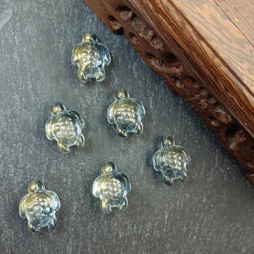 Handgefertigte Lampwork Perlen, Einbrennlack, DIY, keine, 18x15mm, ca. 100PCs/setzen, verkauft von setzen