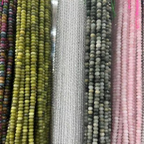 Einzelne Edelstein Perlen, poliert, DIY & verschiedenen Materialien für die Wahl & verschiedene Größen vorhanden & facettierte, verkauft von Strang