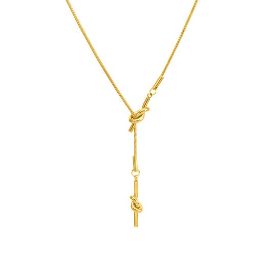 Titanium Steel Jewelry Necklace, fashion jewelry & for woman Approx 65 cm 