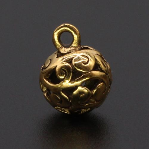 Zinc Alloy Jewelry Pendants, gold color plated, DIY [