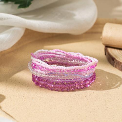 Glass Seed Beads Bracelets, with Seedbead, for woman 