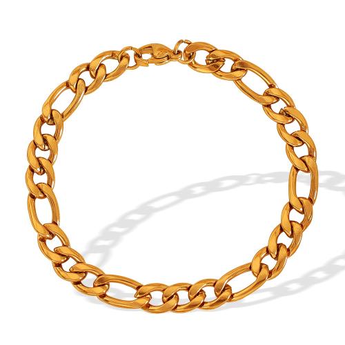 Titanium Steel Bracelet & Bangle, plated, fashion jewelry 