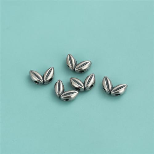 Sterling Silver Spacer Beads, 925 Sterling Silver, DIY & double-hole, original color Approx 1.9mm 