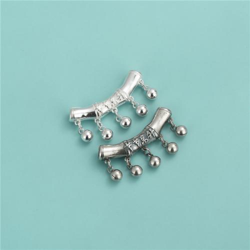 Sterling Silver Tube Beads, 925 Sterling Silver, DIY 
