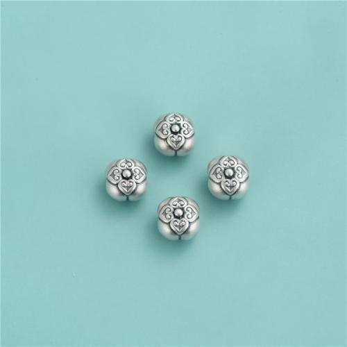 Perles intercalaires en argent , argent sterling 925, DIY, couleur originale Environ 2.5mm, Vendu par PC