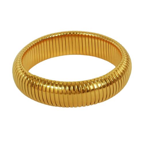Titan Edelstahl Armband / Armreif, Titanstahl, plattiert, Modeschmuck, keine, The circumference of the bracelet is about 18cm, verkauft von PC