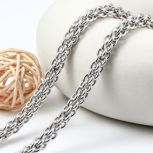 Mode Edelstahl Halskette Kette, 304 Edelstahl, DIY, verkauft von m