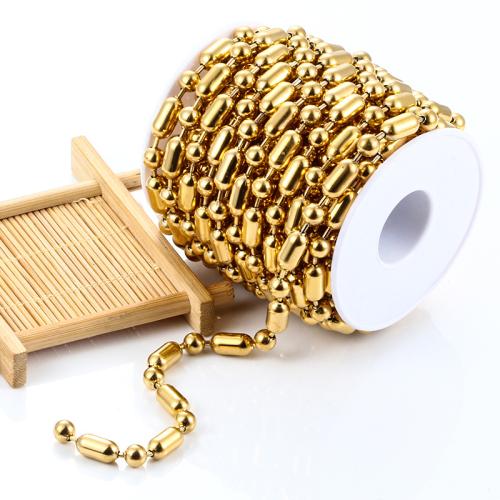 Mode Edelstahl Halskette Kette, 304 Edelstahl, DIY, keine, ca. 2m/Tasche, verkauft von Tasche