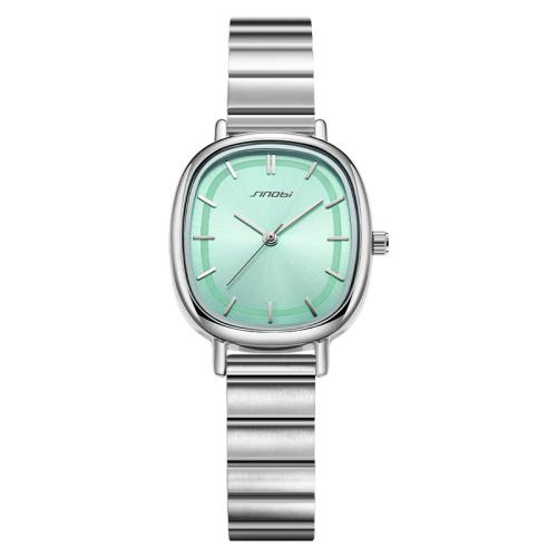 Bracelets de montre pour femmes, verre, Résistant à l’eau de vie & bijoux de mode & mouvement japonais Environ 20 cm, Vendu par PC[