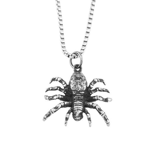 Stainless Steel Animal Pendants, 304 Stainless Steel, Spider, polished original color 