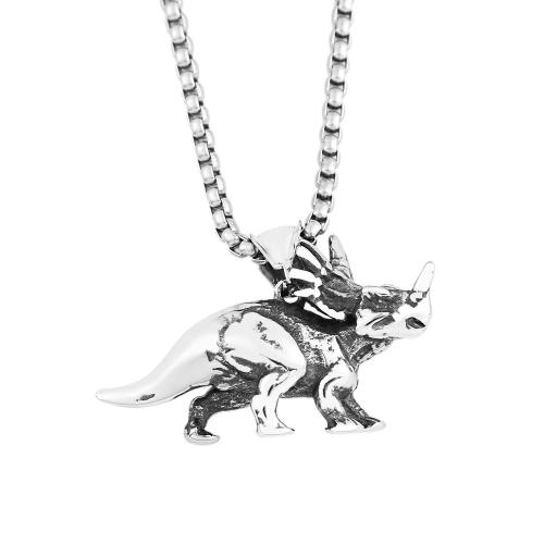 Stainless Steel Animal Pendants, 304 Stainless Steel, with Titanium Steel, polished original color 