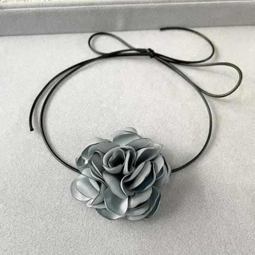Fashion Choker Necklace, Cloth, handmade, fashion jewelry & for woman Approx 150 cm 