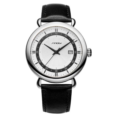Uhr Armbänder für Männer, Glas, mit PU Leder, Lebenswasserbeständig & Modeschmuck & japanische Uhr-Bewegung & für den Menschen, keine, Dial specifications:41x6.5mm, verkauft von PC