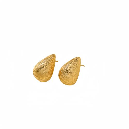 Edelstahl Stud Ohrring, 304 Edelstahl, plattiert, für Frau, keine, verkauft von Paar