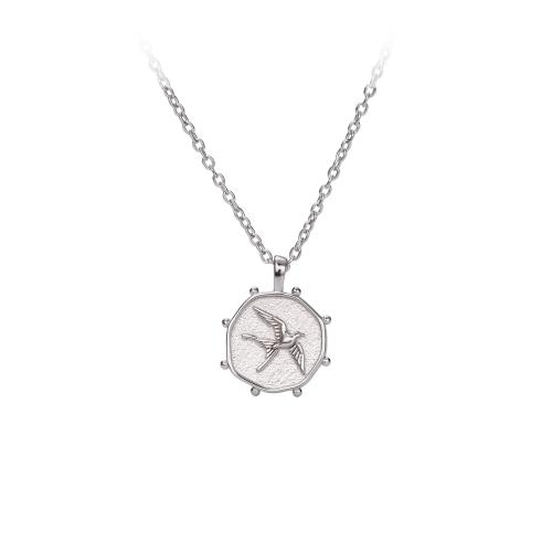 Sterling Silver Jewelry Necklace, 925 Sterling Silver, with 5cm extender chain, fashion jewelry & for woman Approx 40 cm 