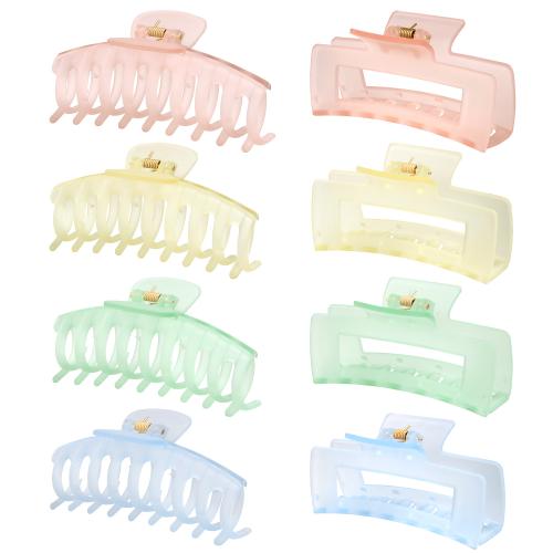 Hair Claw Clips, Plastic, stoving varnish & for woman 
