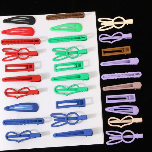 Alligator Hair Clip, Zinc Alloy, stoving varnish, for woman 