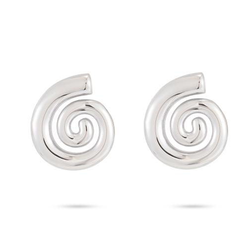 Stainless Steel Stud Earring, 304 Stainless Steel, plated, for woman 