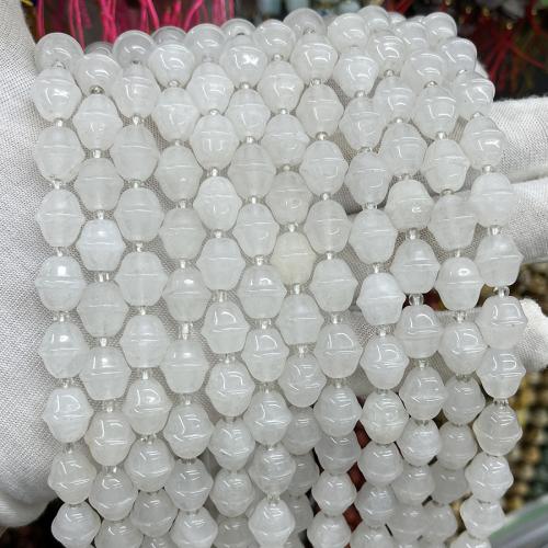 Natural Clear Quartz Beads, fashion jewelry & DIY, white Approx 38 cm [