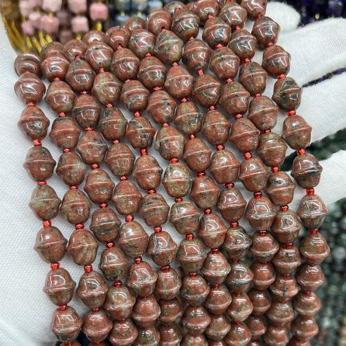 Perles Jaspe rouge, bijoux de mode & DIY, couleurs mélangées Environ 38 cm, Vendu par brin