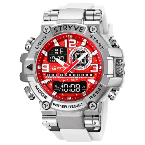 Men Wrist Watch, Acrylic, with ABS Plastic & Zinc Alloy, Life water resistant & fashion jewelry & multifunctional & japanese movement & for man Approx 27 cm 
