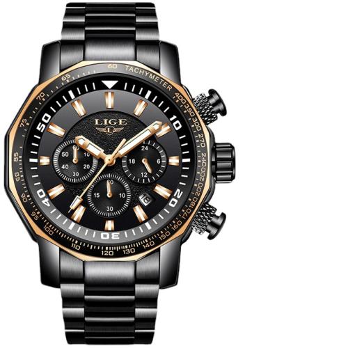 Uhr Armbänder für Männer, Glas, Lebenswasserbeständig & Modeschmuck & chinesische Bewegung & Multifunktions & für den Menschen, Länge:ca. 22 cm, verkauft von PC