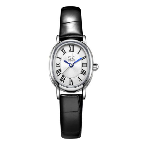 Uhrenarbänder für Frauen, Glas, mit PU Leder, Lebenswasserbeständig & Modeschmuck & Multifunktions & japanische Uhr-Bewegung, keine, Dial specifications:20.5x24x6.5mm, verkauft von PC