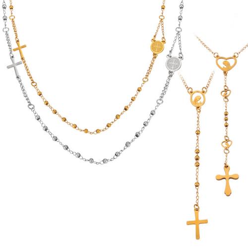 Титан ожерелье ювелирных изделий, титан, ювелирные изделия моды & разные стили для выбора & Женский, Много цветов для выбора, продается PC