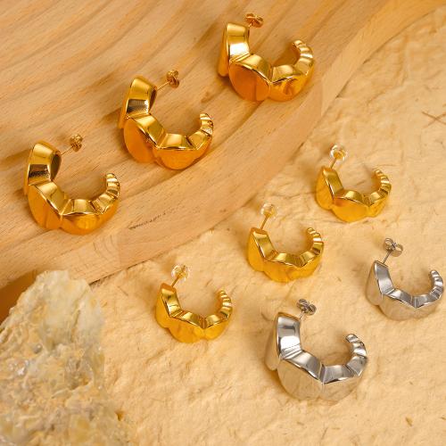 Titan Stahl Ohrringe, Titanstahl, Modeschmuck & verschiedene Größen vorhanden & für Frau, keine, verkauft von Paar