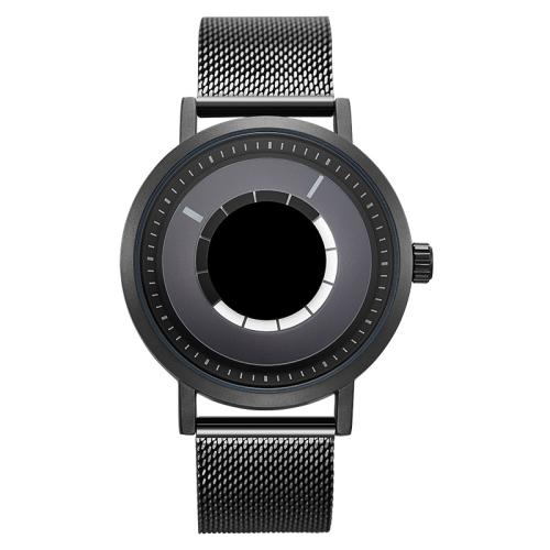 Bracelets de montre pour hommes, verre, Résistant à l’eau de vie & bijoux de mode & mouvement japonais, plus de couleurs à choisir, Dial x8.8mm, Vendu par PC