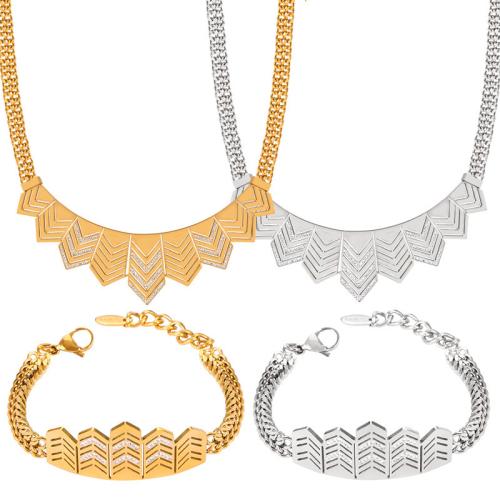 Titanio conjunto de joyas de acero, Partículas de acero, Joyería & diferentes estilos para la opción & para mujer, más colores para la opción, Vendido por UD
