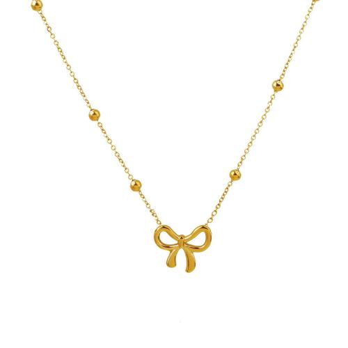 Titan Schmuck Halskette, Titanstahl, plattiert, für Frau, goldfarben, Länge:ca. 31-40 cm, verkauft von PC