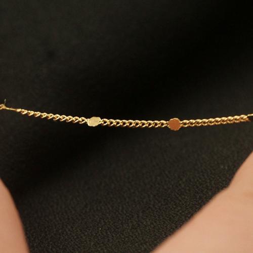 Brass Cable Link Necklace Chain, DIY 