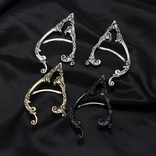 Earring Cuff and Wraps, Zinc Alloy, plated, for woman 72mm 