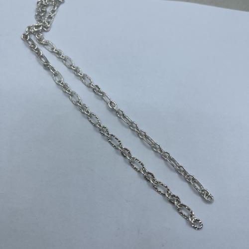 Sterling Silver Jewelry Chain, 925 Sterling Silver, DIY, silver color 