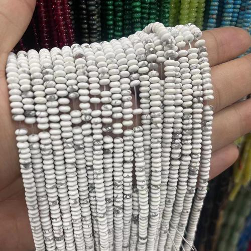 Einzelne Edelstein Perlen, Abakus,Rechenbrett, poliert, Modeschmuck & DIY & verschiedenen Materialien für die Wahl, keine, 2x4mm, ca. 160PCs/Strang, verkauft von Strang