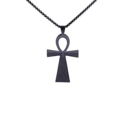 Titanium Steel Jewelry Necklace, plated, Unisex 