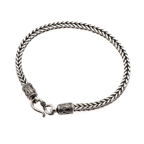 Stainless Steel Chain Bracelets, 304 Stainless Steel, plated, for man, original color 