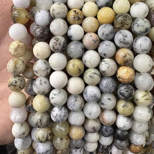 Opal Beads, Round, fashion jewelry & DIY mixed colors Approx 38 cm 