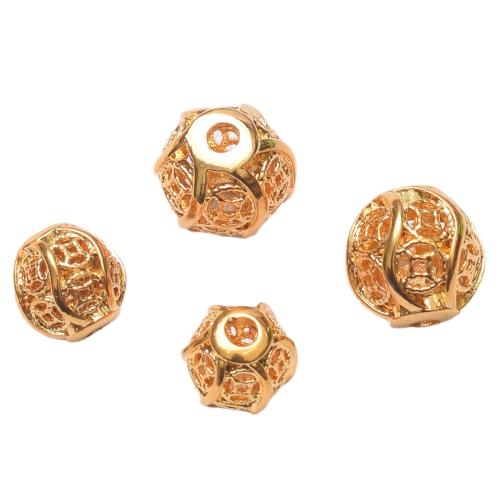 Brass Spacer Beads, gold color plated, DIY Approx 2mm 